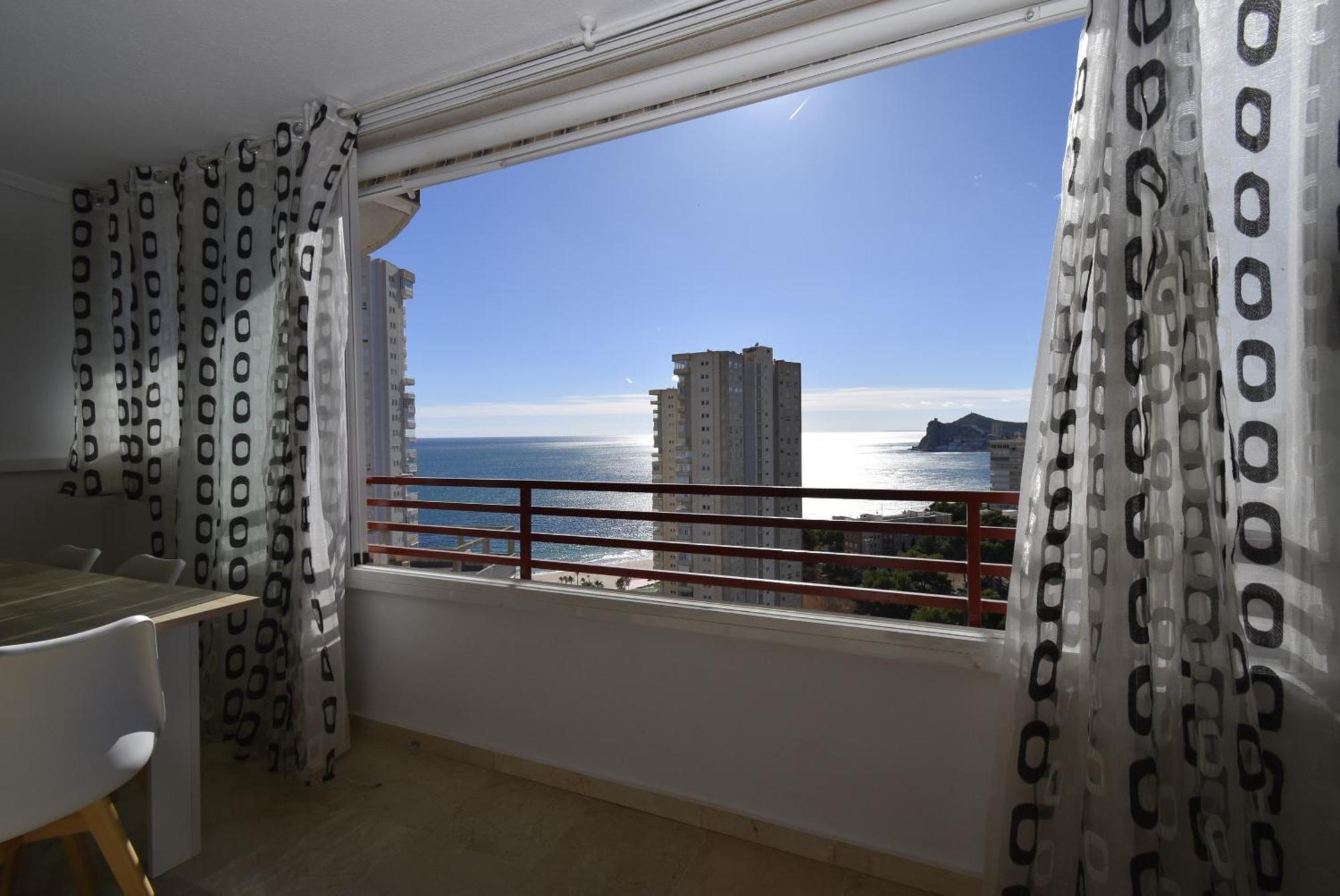Pintor Rosales 3 Dormitorios Mirando Al Mar - Fincas Arena Μπένιντορμ Εξωτερικό φωτογραφία
